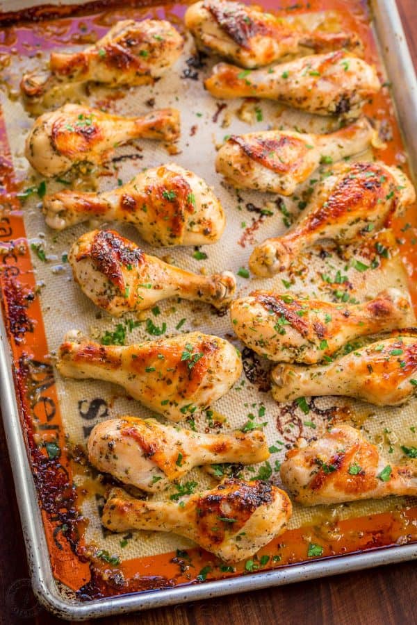 Baked Chicken Legs With Garlic And Dijon 2 600x900