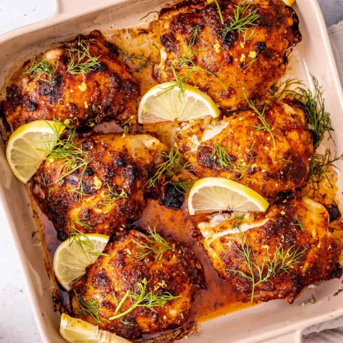 Baked Chicken Thighs Recipe 1