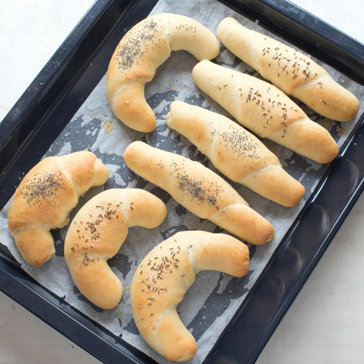 Rohliky Czech Breakfast Rolls